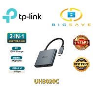 TP-LINK UH3020C USB TYPE-C 3 IN 1 HUB