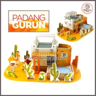HP (2L03) 3D Foam Puzzle PADANG GURUN Series Medium Size Educational Toys for Children Anti Pazel DI
