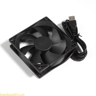 Love 5V USB Connector PC Fan Cooler Heatsink Exhaust CPU Cooling Fan 90x90mm 9025