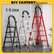 Tangga Lipat  Foldable Ladder Heavy Duty Ladder Stainless Steel Folding Stairs  Multifunctional 5/6/
