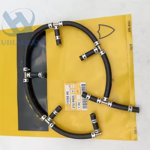 Construction Machinery Parts 212-8606 Fuel Injector Oil Reture Pipe for Excavator E320C E320D Engine