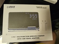 ITFIT 三星三合一多功能手機無線充電板[雲石紋特別版]