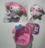 Sanrio melody 公仔 痛袋