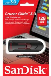 SanDisk 128GB 128G Cruzer Glide CZ600 USB 3.0 伸縮式 隨身碟 快閃碟
