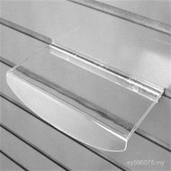 Sports Store Slot Shoe Holder UV Shoe Hanging Wall Display Rack Transparent Shelf Shoe Display Rack 