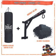 PAKET LENGKAP SAMSAK TINJU PLUS ISI KARET 70CM + GANTUNGAN SANSAK 60CM