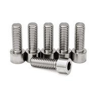 Titanium BMX Stem Bolts (6 Pieces) For Made in USA