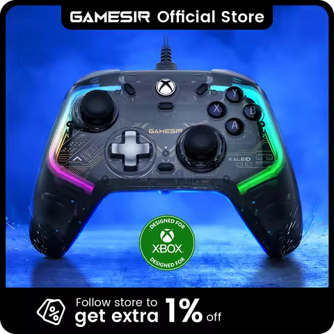 GameSir Kaleid Xbox Controller Hall Effect Gamepad for Xbox Series X, Xbox Series S, Xbox One game c