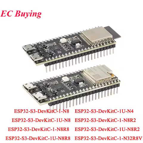 ESP32-S3-DevKitC-1 ESP32-S3-DevKitC-1U Development Board ESP32-S3 ESP32-S3-WROOM-1 N8R2 N8R8 N8 N4 N