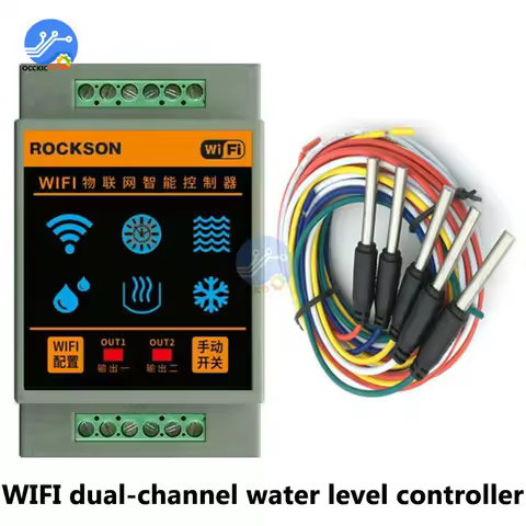 Smart Home Water Leakage Sensor Alarm System Work With Tuya Wifi Swimming Vape Tank Flow Detector Pr