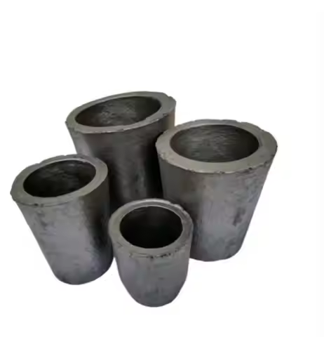 Metal Crucibles Black Cup Furnace Torch Melting Casting Refining Gold Silver Copper Brass Aluminum s