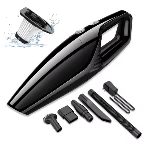 Car Vacuum Cleaner Portable Corded Vacuum Cleaner 6000PA Powerful Handheld Vaccum Cleaner High Sucti