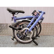 Brand New Brompton CLOUD BLUE C Line 6 Speed Mid Explore with or w/o Rack (formerly known as M6L/M6R) Folding Bicycle