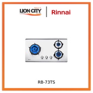 Rinnai RB-73TS 3 Burner Built-In Hob Stainless Steel Top Plate