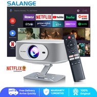 Salange P92Max Netflix Projector 4K Movie HD Home Cinema Smart Android 13 home theater WhaleOS Nativ