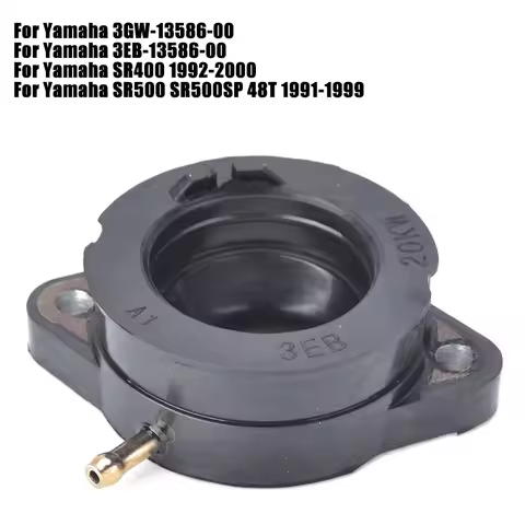 Carburetor Intake Manifold Adapter For Yamaha SR400 SR500 SR500SP 48T 1991-1999 SR 400 500 500SP 3EB