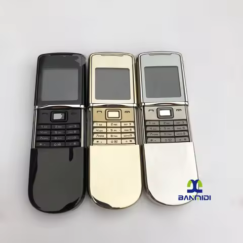 Original 8800 Sirocco 8800d Mobile Cell Phone GSM 2G Tri-Band Bluetooth Russian Arabic Hebrew Keyboa