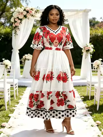 african dresses for woman wedding dashiki robe africaine church nigerian traditional outfit elegant 