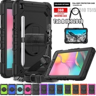 For Samsung Galaxy Tab A 10.1 2019 SM-T510 T515 360° Rotate Stand Case Kids Friendly Rugged Tough Sh
