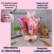 [Rangkai sendiri] Bucket balon buket balon Bucket Snack buket snack