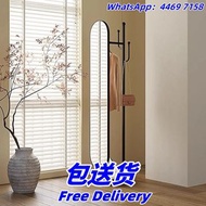 試衣鏡全身鏡旋轉落地鏡掛衣架臥室鏡穿衣鏡衣帽架帶轆掛衣鏡