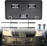 Front Bumper License Plate Frame Bracket Tag Holder Fits for 2015 2016 2017 2018 2019 Ford Transit 1