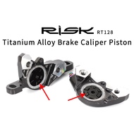 RISK Bicycle Hydraulic Brake Caliper Piston Titanium Part MTB Road Bike Brake Piston For SHIMANO XT/
