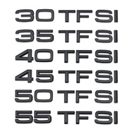 55TFSI Trunk Sticker For Audi A6 C6 C5 A3 A1 A4 Q2 Q3 Q5 Q7 A8 A7 A5 30/35/40/45/50 TFSI Glossy Blac