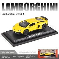 Tỉ Lệ 1:32 Lamborghini Aventador LP750-4 Hợp Kim Xe Thể Thao Diecast Mô Hình Có Âm Thanh & Ánh Sáng