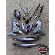 COVERSET BODYSET Y15ZR V1 V2 EXCITER RC PURPLE BLACK RC-10 SIAP TANAM PREMIUM EDITION Y15 ORIGINAL V