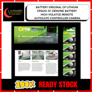 BATTERY ORIGINAL GP LITHIUM  CR1620 3V GENUINE BATTERY  HIGH VOLATGE REMOTE  AUTOGATE CONTROLLER CAMERA
