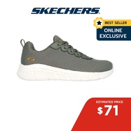 Skechers Online Exclusive Women BOBS Sport B Flex Visionary Essence Shoes - 117346-OLV Memory Foam Vegan