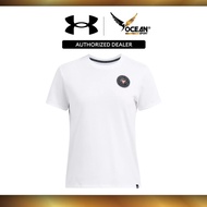 Under Armour Women Project Rock Photo Reel Short Sleeve T-Shirt - White/Black 1386437-100
