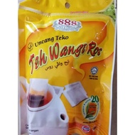 2g x 20s 888 Tea Potbag Wangi Ros