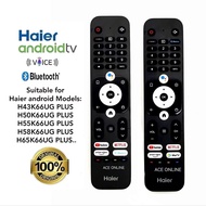 Original 2022 Haier android TV / Smart TV Remote Control HTR-U31 Compatible With H43K66UG PLUS H50K6