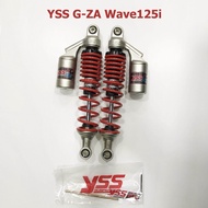 YSS G-ZA โช๊คหลังแต่ง (แก๊สแท้) สีแดง สำหรับ HONDA WAVE 125i 13 1 คู่