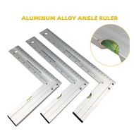 High Quality Aluminum L-Square Angle Ruler With Label Bar Iskwala