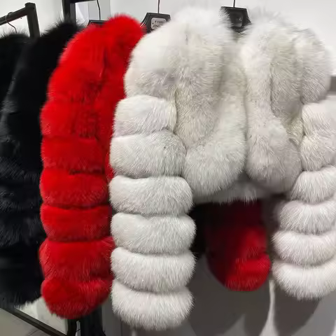 Warm Faux Fur Coats Women Short Overcoats Loose O Neck Long Sleeves Covered Button Straight Work Y2k