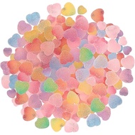 DIYOMR 60Pcs Hiasan Resin Berbentuk Gula-Gula Comel, Manik-manik Palsu Berbentuk Gula-Gula untuk Hia