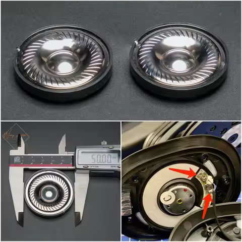 Hifi 50mm Titanium Diaphragm Speaker For Steelseries Siberia V1 V2 V3 Headphone Driver Unit 32 Ohms