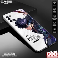 HP SAMSUNG A31 (Solo Levleing) Phone Case - SAMSUNG A31 Phone Case - Phone Case - Latest Case - Case