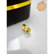 Fledios 916 Cincin Emas 916 Minimalis Cincin 916 Gold Ring Minimalist Gold Ring