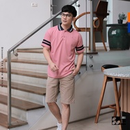 Ereste X Firsthand Pink Flipper Polo Shirt