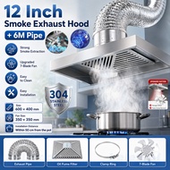 kitchen cooker hood stainless steel Oil fume purifier kitchen Wall mounted exhaust fan hood Tudung D