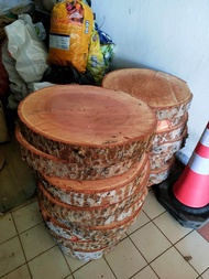 Wood Slab Kayan Wood 24 x 24 Inch Suitable For Coffee Table  Side Table  DIY Used / Wood Slab / Slab