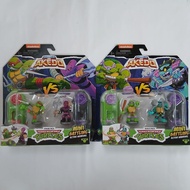 Akedo TMNT Mini Battling Action Warriors Toys