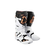 [LEATT] MX Boots 4.5 White Race Motocross Official Import WESTWOODMX (8 inches) (26 to 26.5 cm)