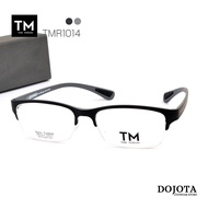 กรอบแว่นน้ำหนักเบา ครึ่งเฟรม Toni Morgan รุ่น TMR1014 สีดำ/เทา ยืดหยุ่นได้