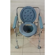 Kursi BAB Lansia dengan 4Roda Kursi Comode Bisa Lipat Untuk Buang Air Besar Kecil Berkualitas