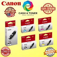 GENUINE Canon CLI-751XL PGI-750XL (PGBK, B,C,M,Y, Set) Original Ink Cartridge PGI750XL CLI751XL PGI 